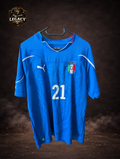 Italy home shirt flocked Pirlo 2009/2010 season - XL