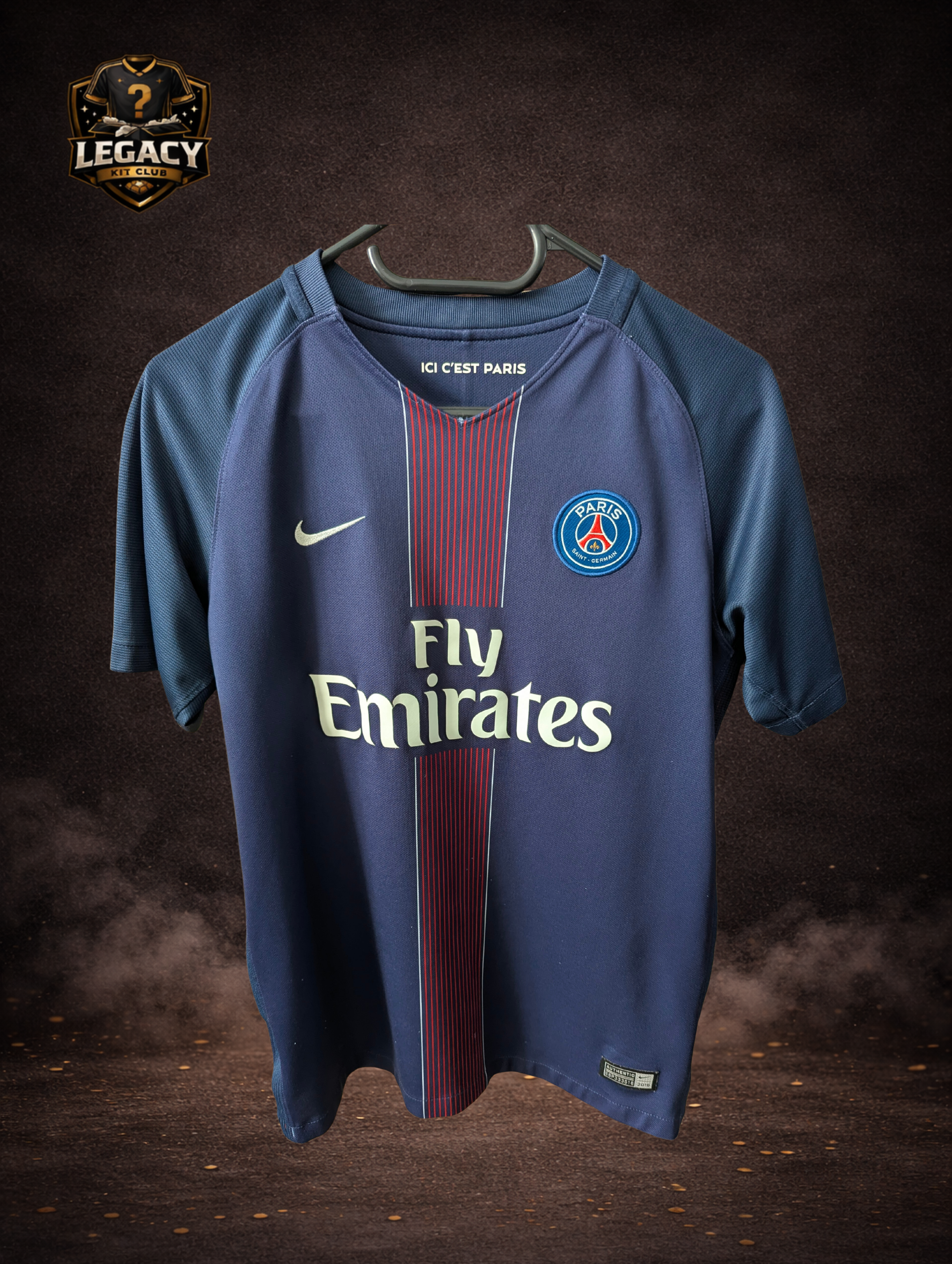 Maillot PSG domicile floqué Nkunku saison 2015/2016 - XS - Legacy Kit Club