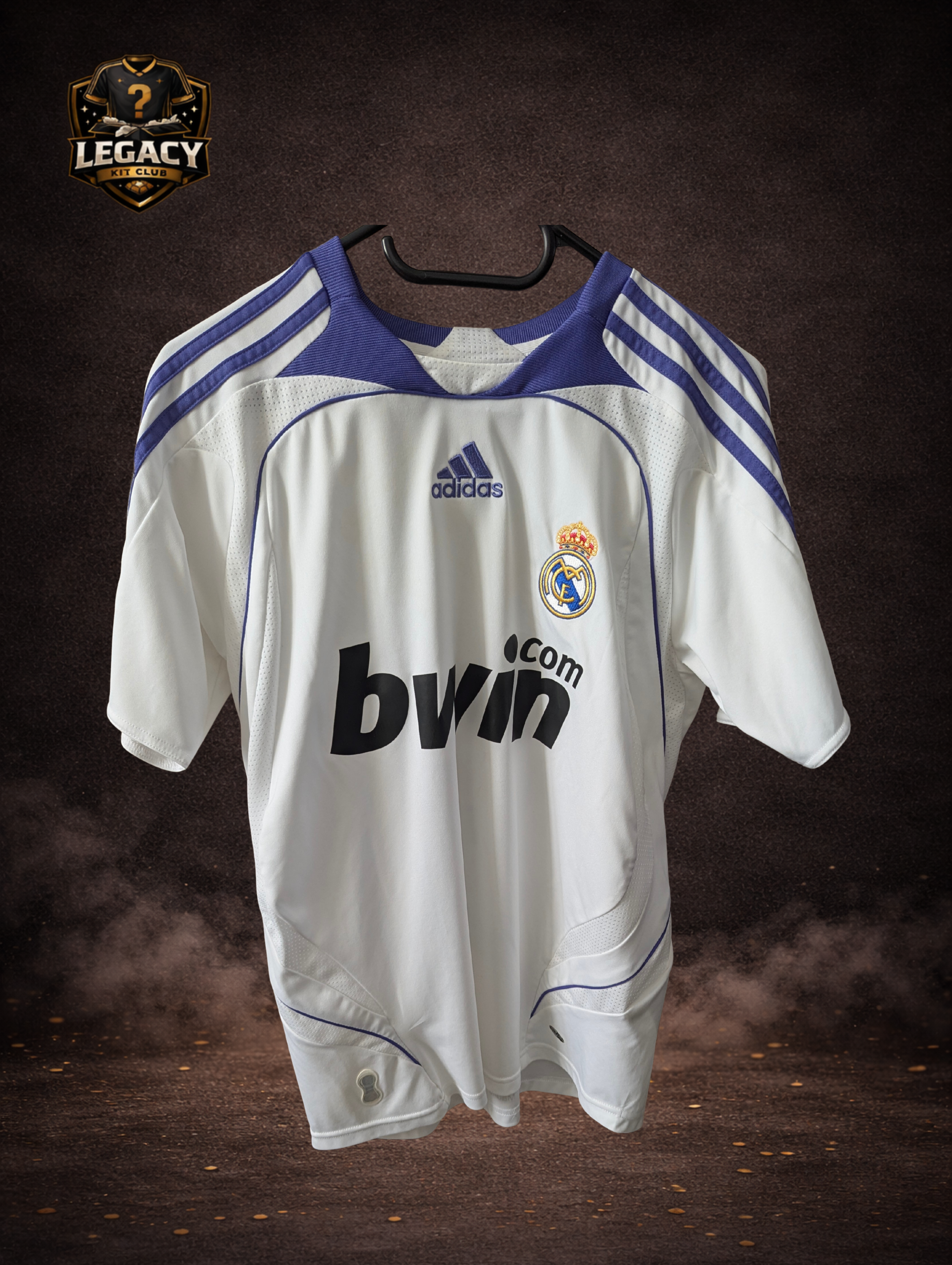 Maillot Real Madrid extérieur floqué Cannavaro saison 2007/2008 - S - Legacy Kit Club