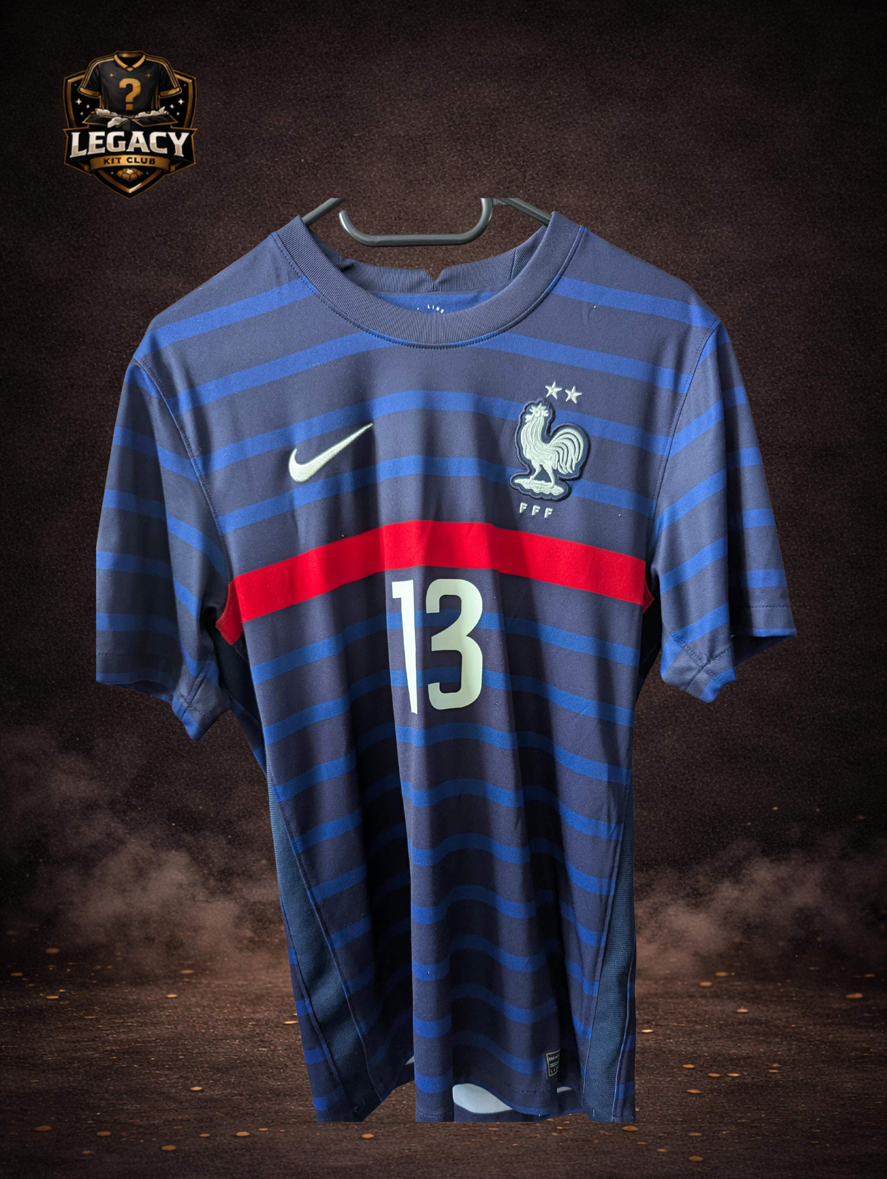 Maillot France domicile floqué Kanté saison 2020/2021 - S - Legacy Kit Club