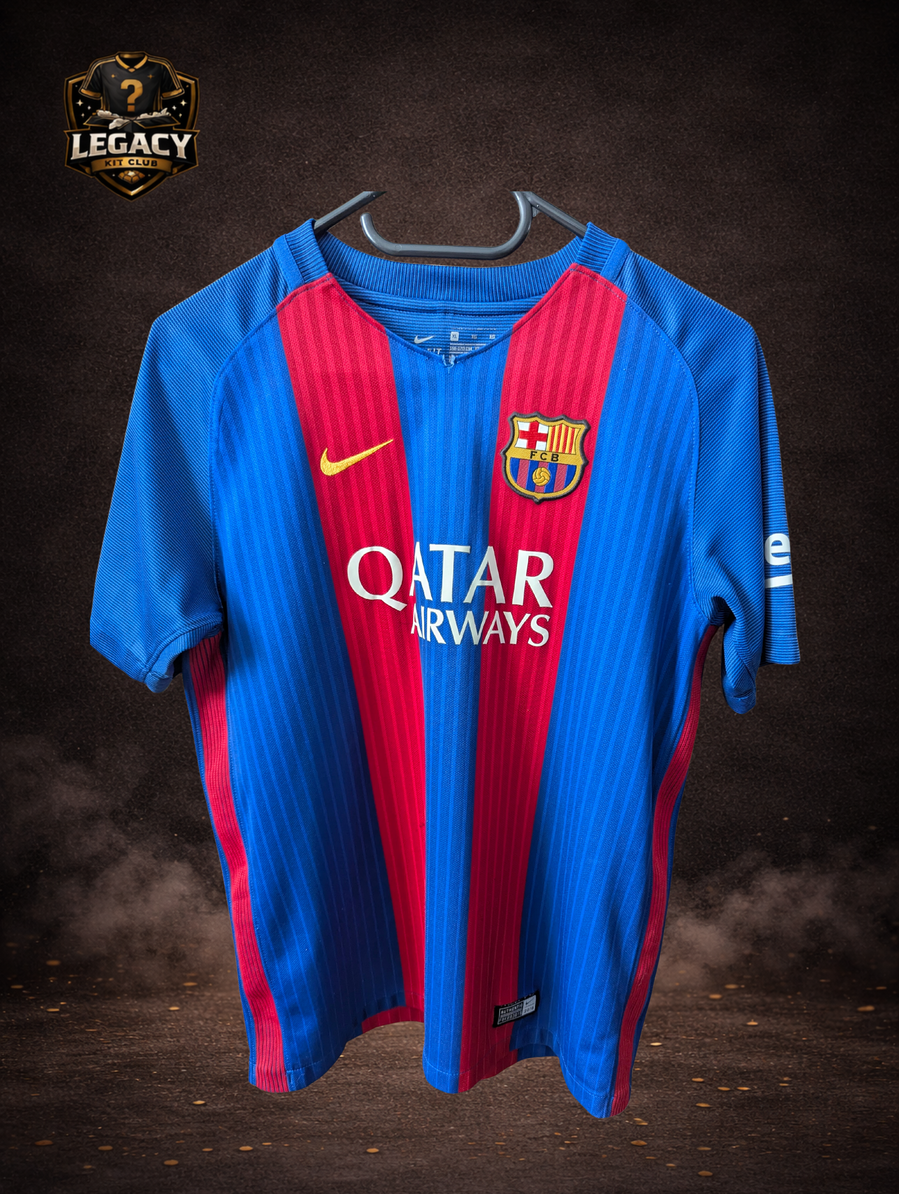Maillot Barcelone domicile floqué Suarez saison 2016/2017 - XS - Legacy Kit Club