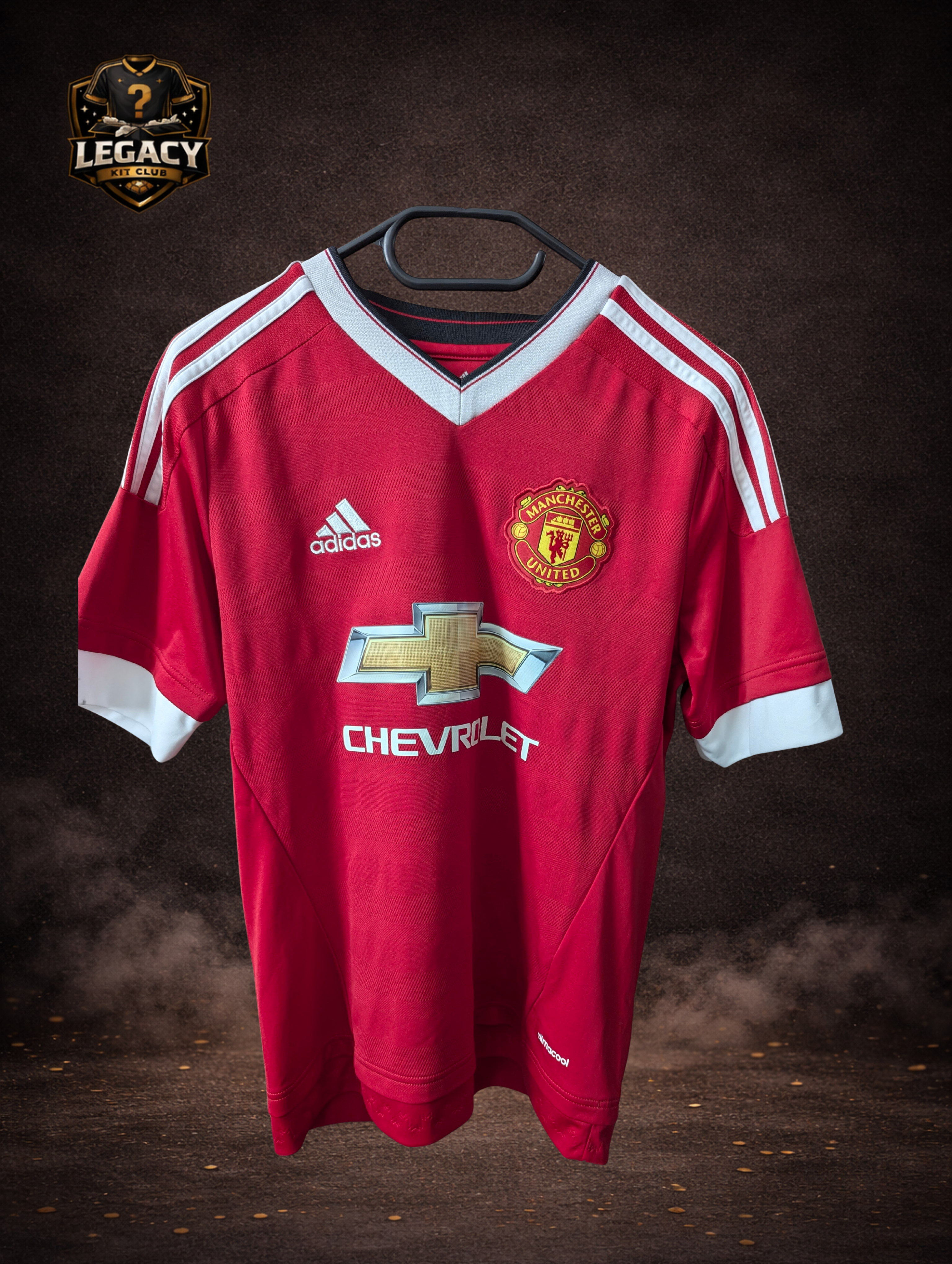 Maillot Manchester United domicile floqué Rooney saison 2015/2016 - S - Legacy Kit Club
