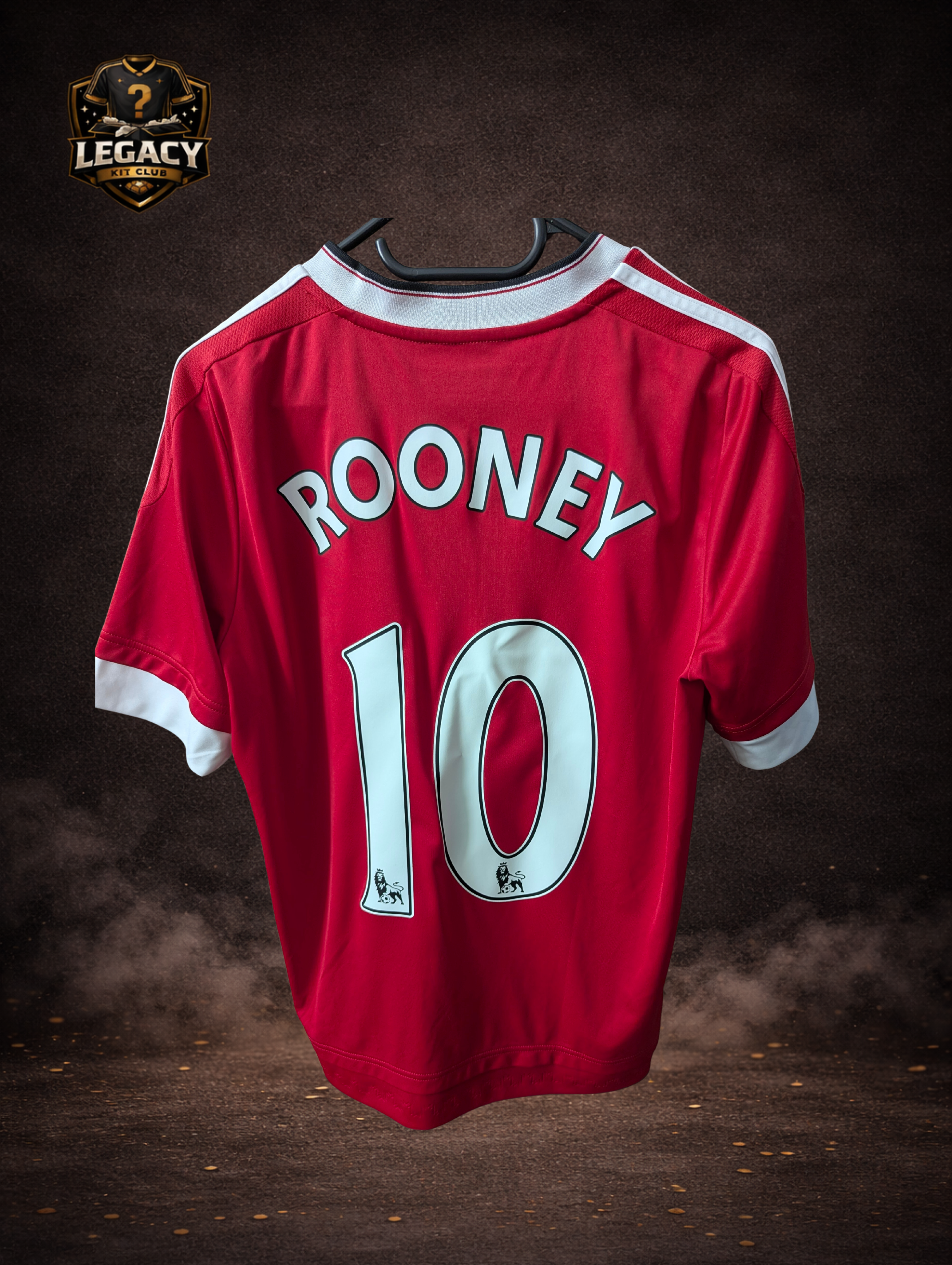 Maillot Manchester United domicile floqué Rooney saison 2015/2016 - S - Legacy Kit Club
