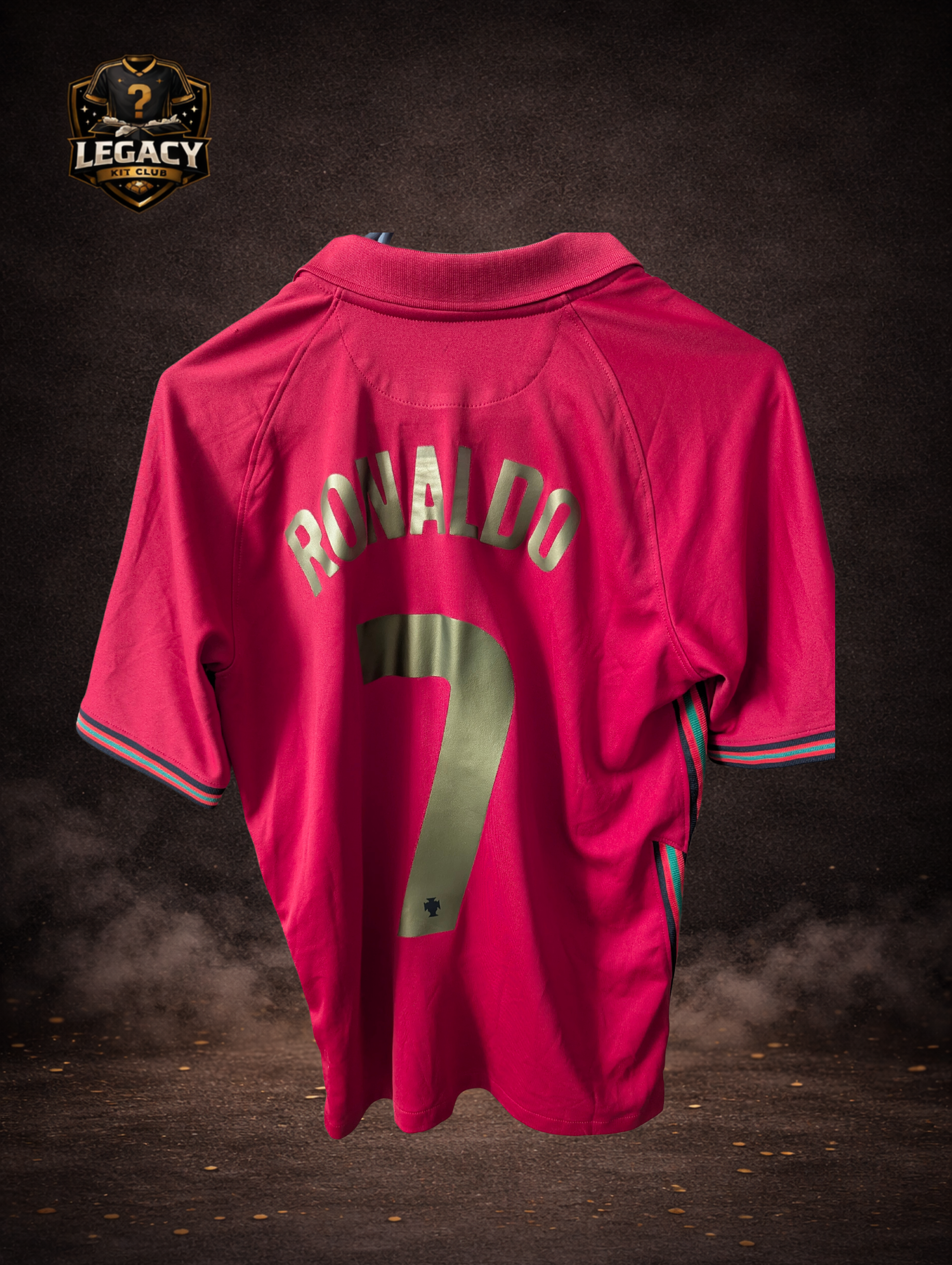 Maillot Portugal domicile floqué Ronaldo saison 2020/2021 - XS - Legacy Kit Club