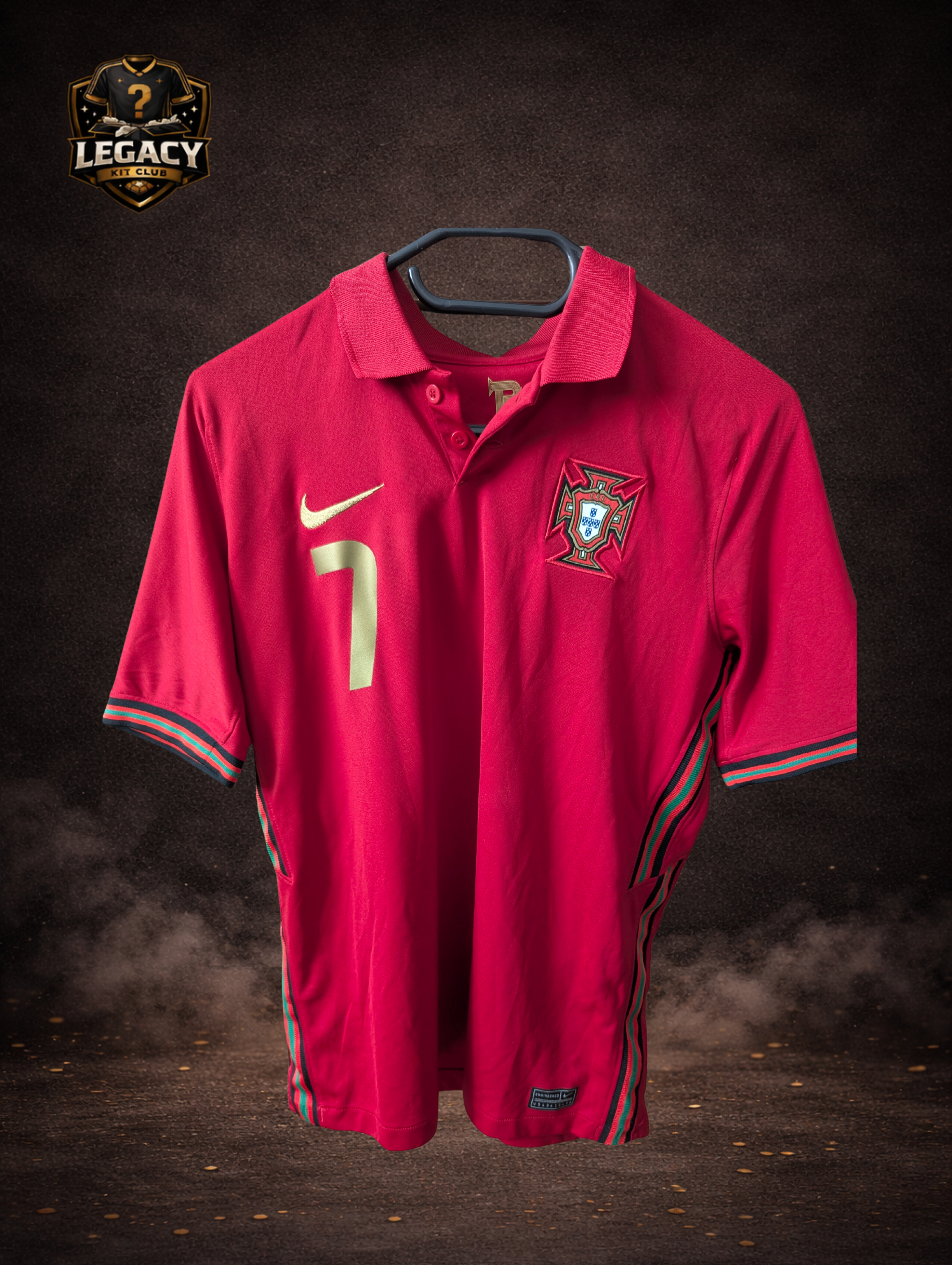 Maillot Portugal domicile floqué Ronaldo saison 2020/2021 - XS - Legacy Kit Club