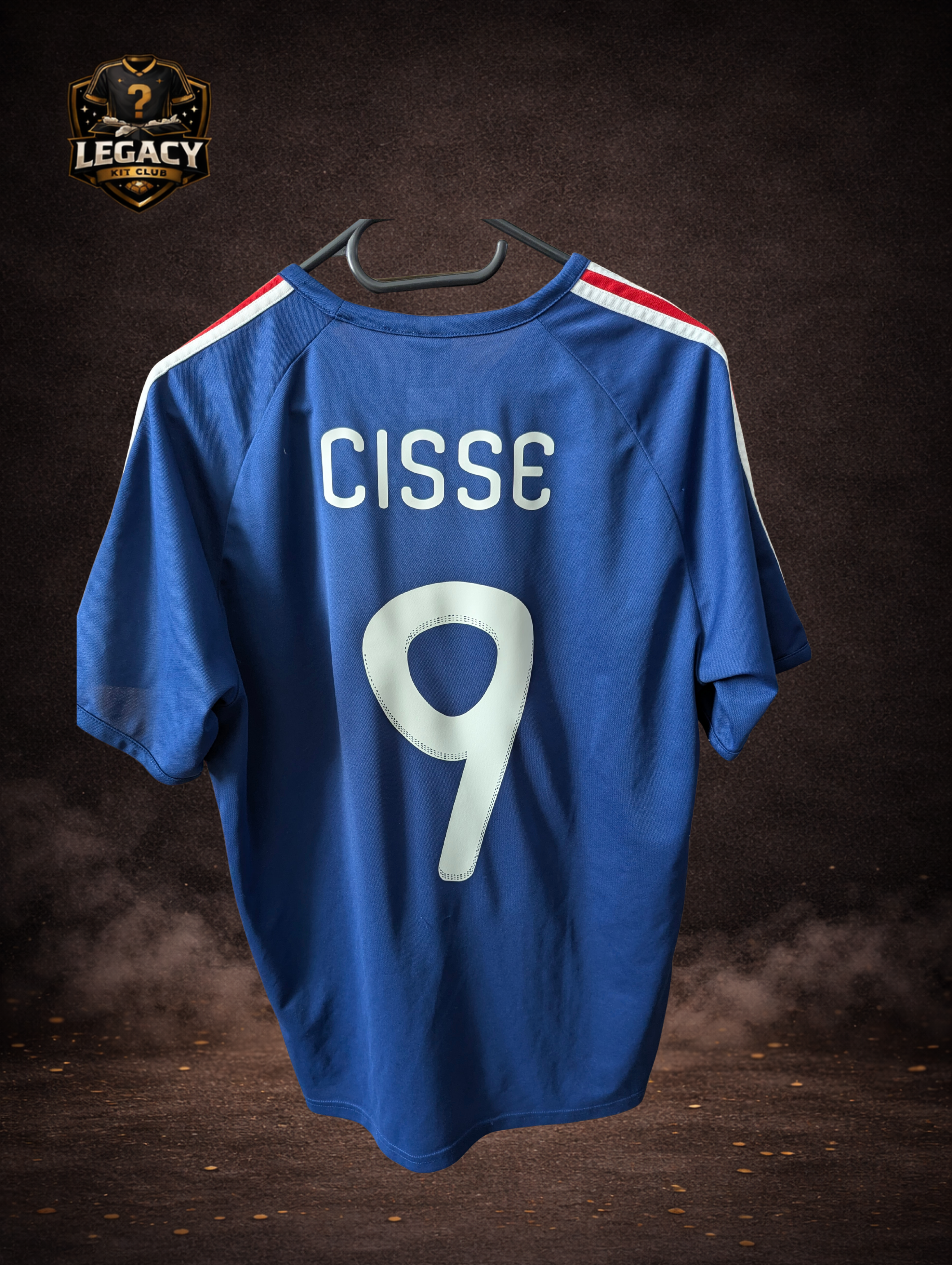 Maillot France domicile floqué Cisse saison 2009/2010 - M - Legacy Kit Club