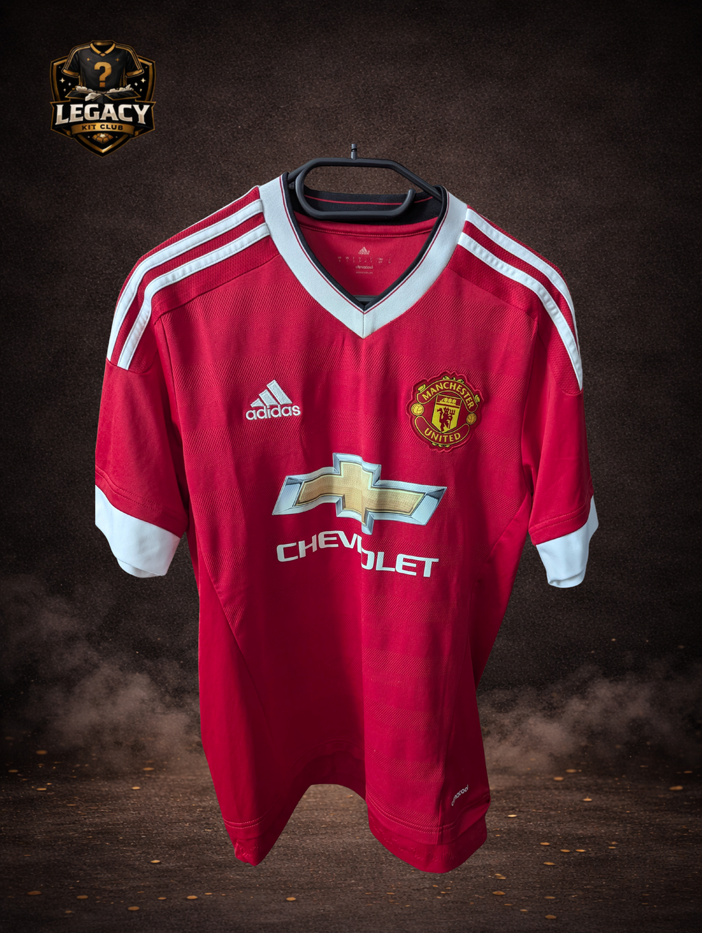 Maillot Manchester United domicile floqué Carrick saison 2015/2016 - S - Legacy Kit Club