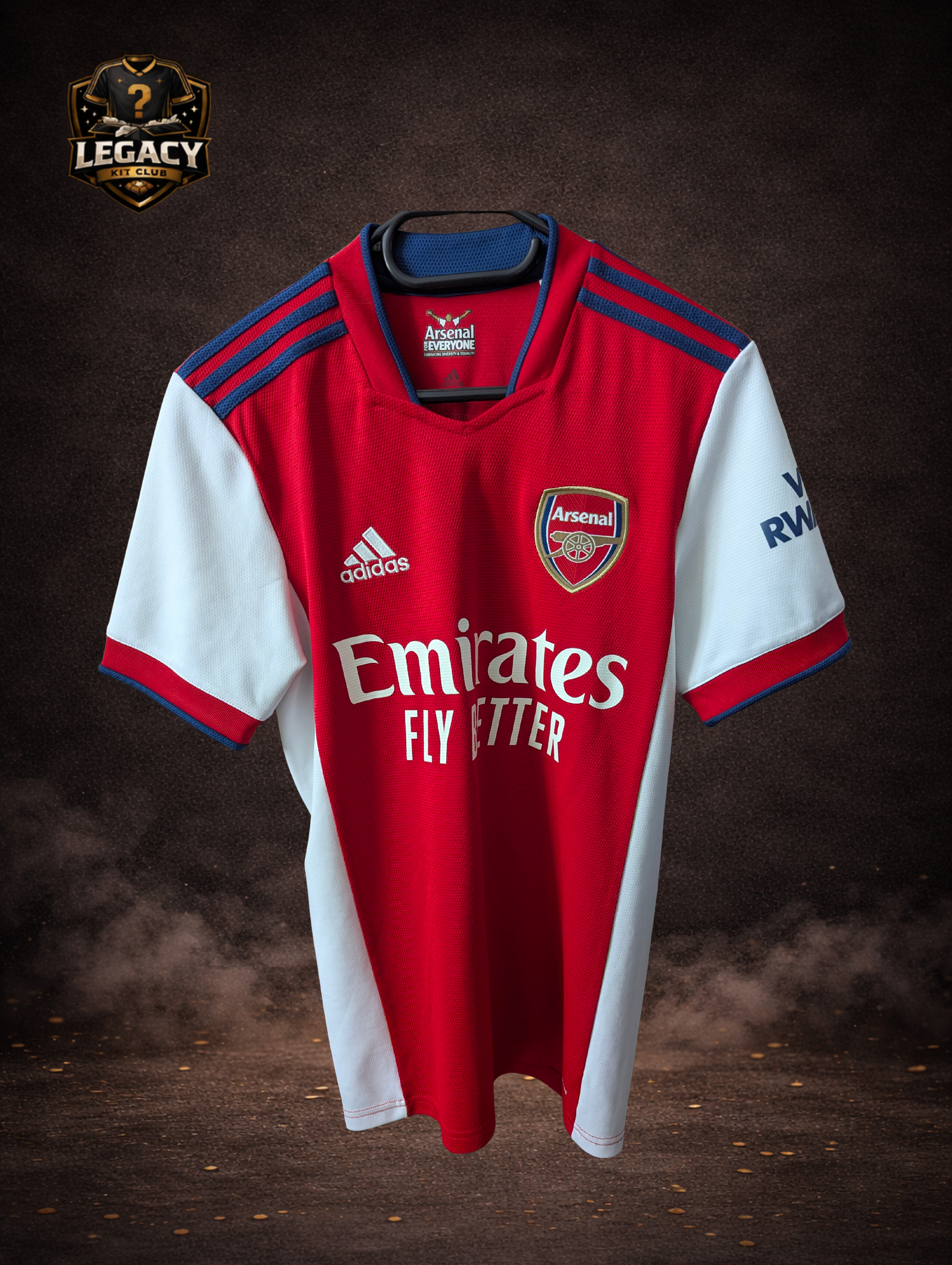 Maillot Arsenal domicile floqué Saka saison 2021/2022 - S - Legacy Kit Club
