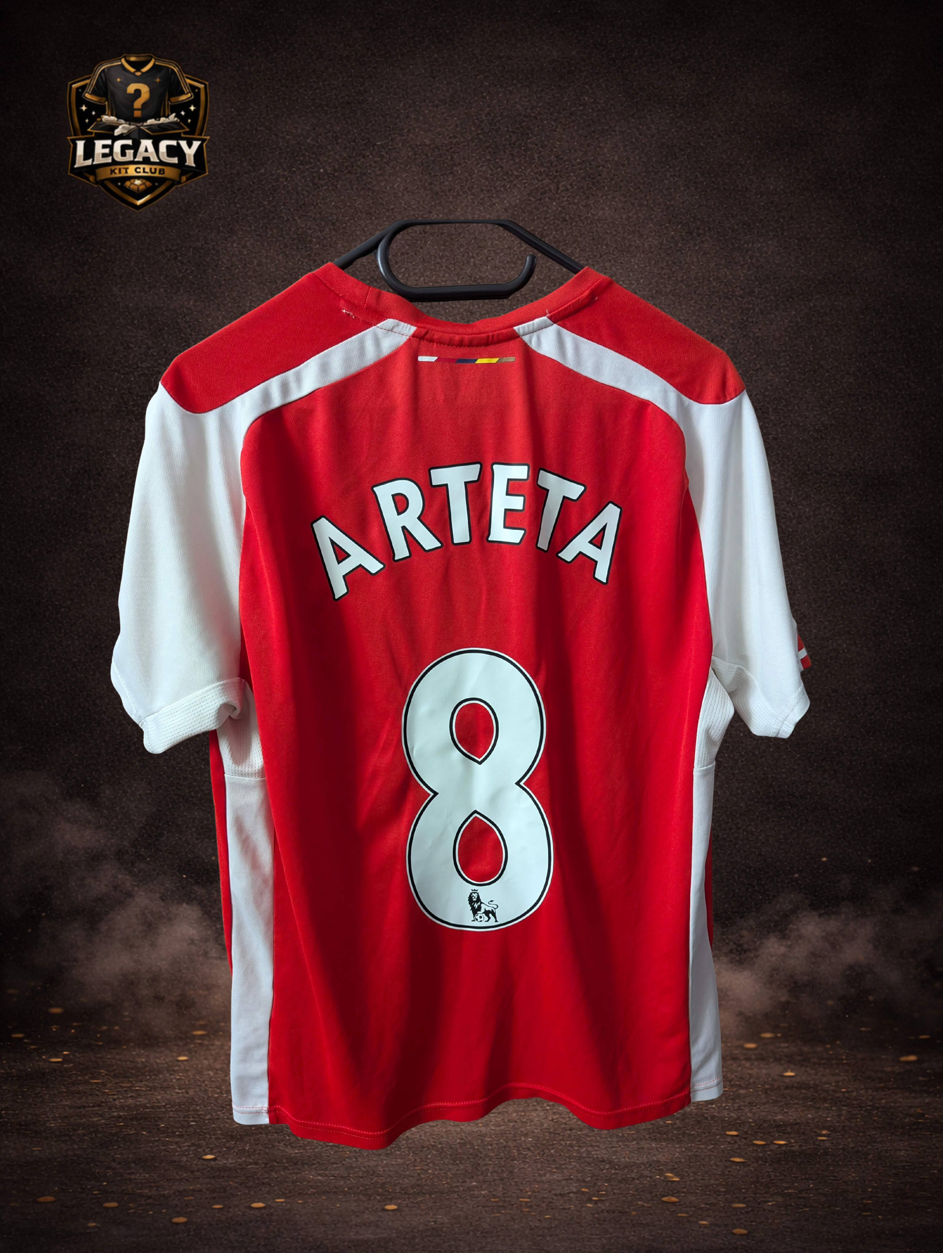 Maillot Arsenal domicile floqué Arteta saison 2014/2015 - M - Legacy Kit Club